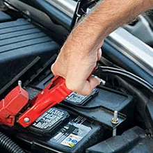 Battery jump start service
