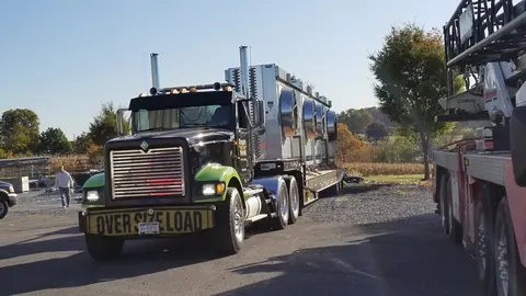 Oversize load heavy haul in Hellertown, PA